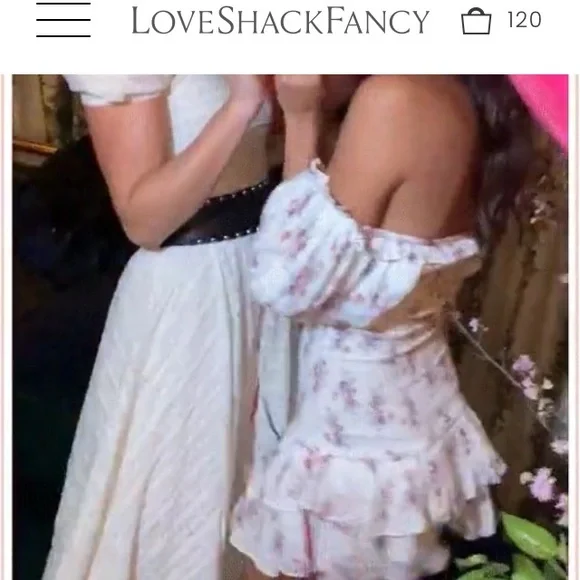 LOVESHACKFANCY CLASSIC DRESS